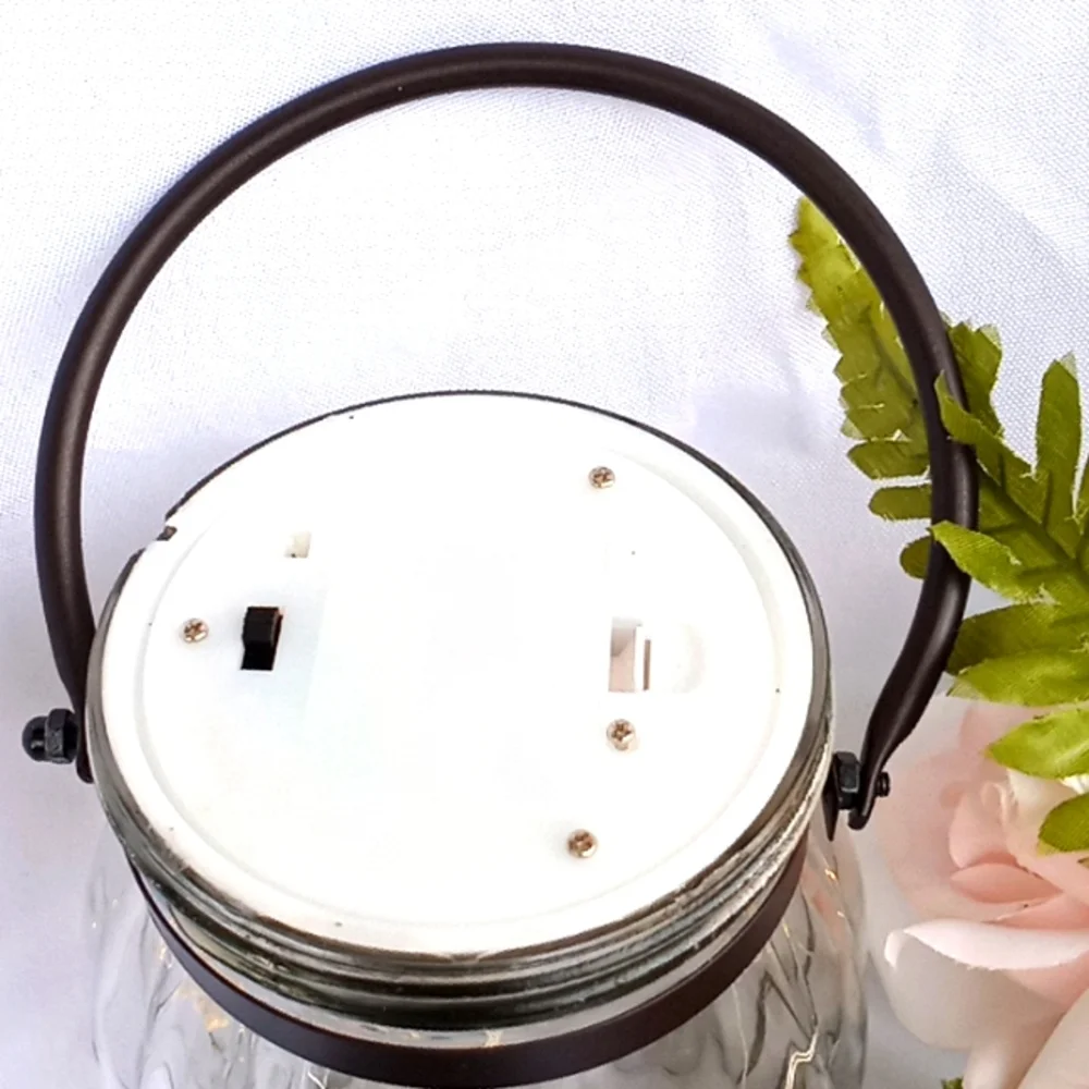 Hanging Fairylight Jar